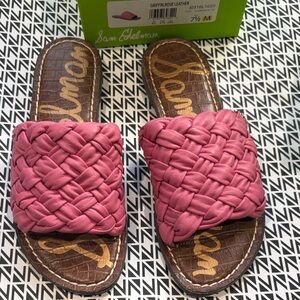 Sam Edelman Rose Woven Slide Sandals